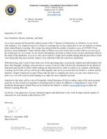 School Reintegration Survey Letter