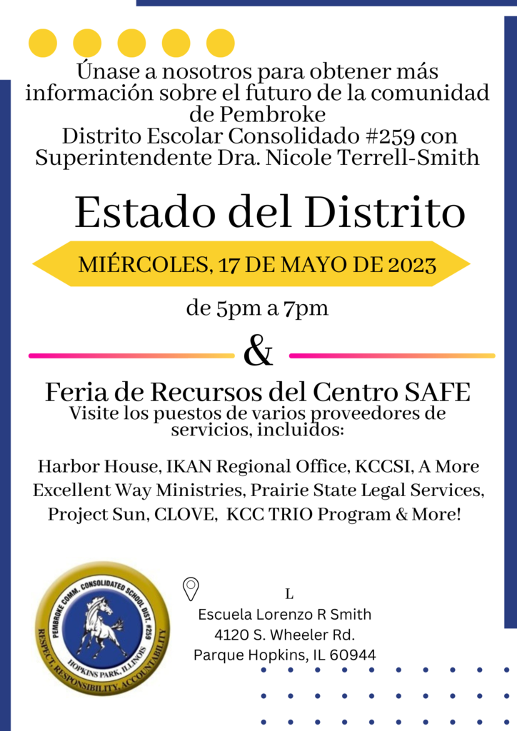 State of District Spanish